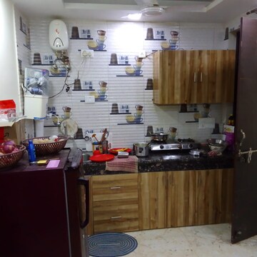 Kitchen in 1 BHK Builder Floor at RWA Residential Society, Mohyal Colony – for Rent