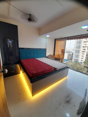 Living Room in 2 BHK Apartment at Planet Horizon, Ulwe – for Rent
