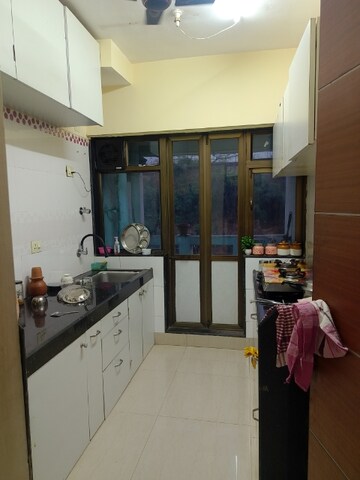Kitchen in 2 BHK Apartment at Sanghvi Heights, Wadala – for Sale