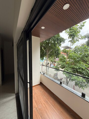 Balcony in 3 BHK Builder Floor at Indiranagar – for Rent