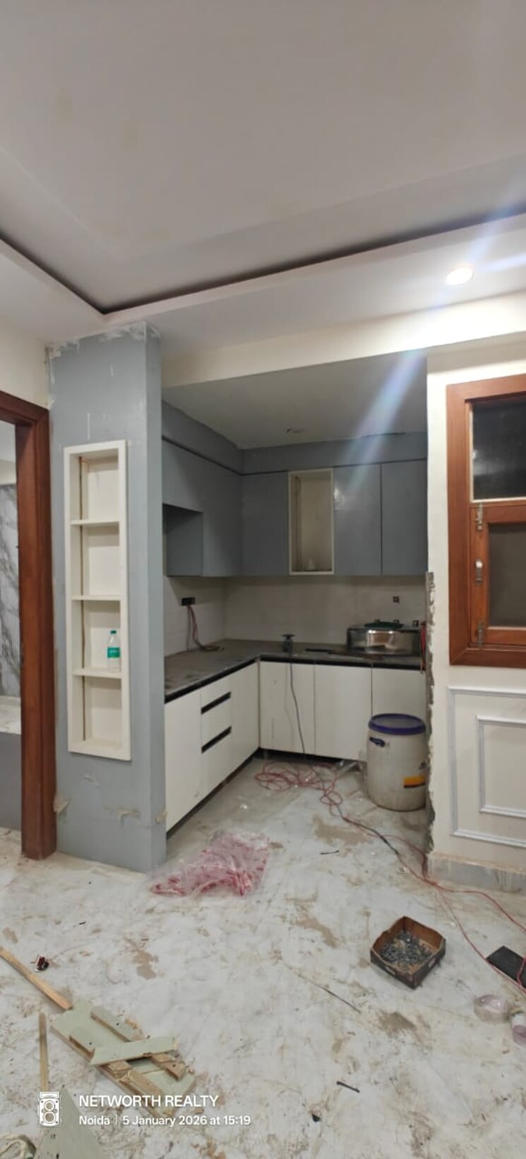 Kitchen, sector 73 3 Bedroom 1300 Sq.Ft. Builder Floor In Sector 73 Noida 9742162