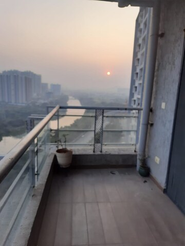 Balcony in 3 BHK Apartment at Paranjape Blue Ridge, Hinjewadi – for Rent