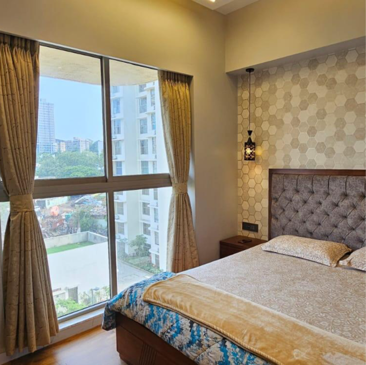 Bedroom, indiabulls-blu 3 Bedroom 1450 Sq.Ft. Apartment In Upper Worli Mumbai 9742185