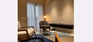 Living Room in 3 BHK Apartment at Goyal Orchid Valley, Shela – for Rent