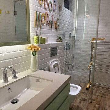 Balcony in 3 BHK Apartment at Lodha Kiara, Kamala Mill – for Rent