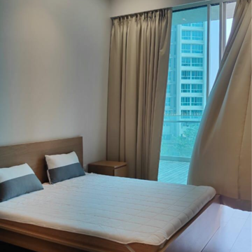 Bedroom in 3 BHK Apartment at Avighna One Avighna Park, Currey Road – for Rent