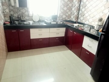 Kitchen in 3 BHK Apartment at Poonam Sagar Complex, Mira Road – for Rent
