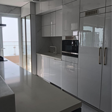 Kitchen in 3 BHK Apartment at Lokhandwala Minerva Mahalaxmi, Arthur rd – for Rent