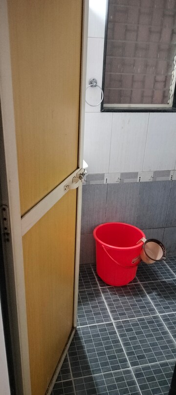 Bathroom in 1 BHK Apartment at Benzer Apartment, Andheri West – for Rent