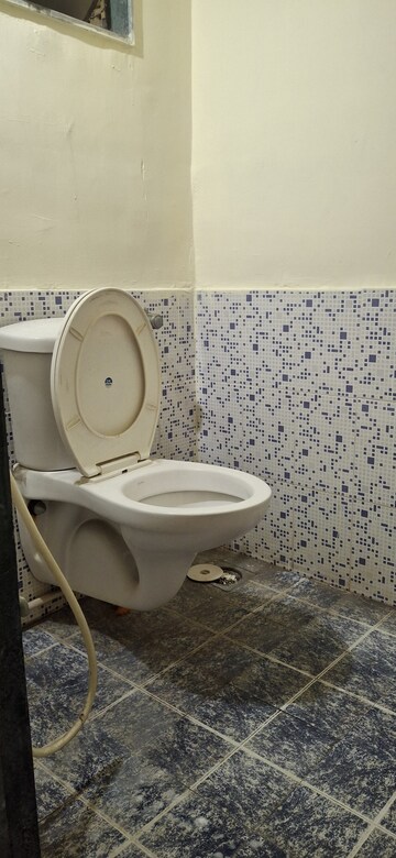 Bathroom in 1 BHK Apartment at Megh Malhar Co-op Housing Society, Ghansoli – for Rent