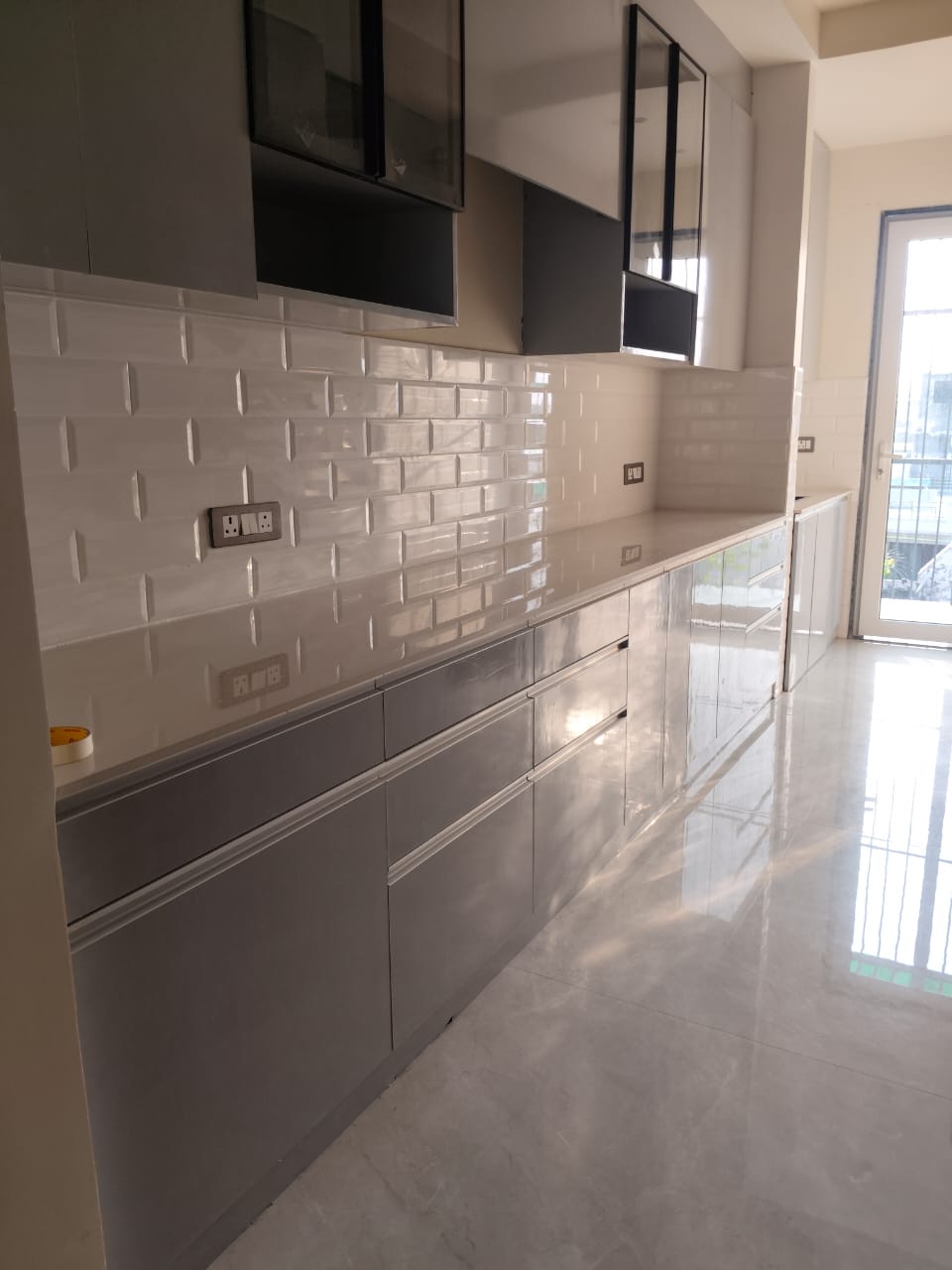 Kitchen in 4 BHK Builder Floor at Ardee City, Sector 52 – for Sale