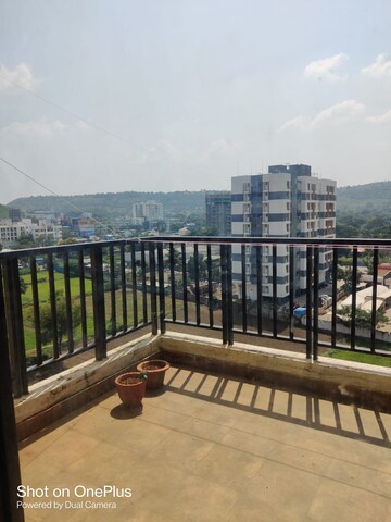 Balcony in 2.5 BHK Apartment at Atul Western Hills Phase 2, Baner – for Rent