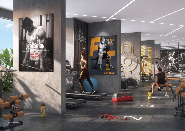 Gym, bibwewadi 4 Bedroom 1415 Sq.Ft. Apartment In Bibwewadi Pune 9742663