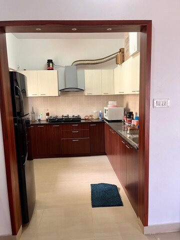 Kitchen in 2 BHK Apartment at Suncity Gloria Apartments, Sarjapur Road – for Rent