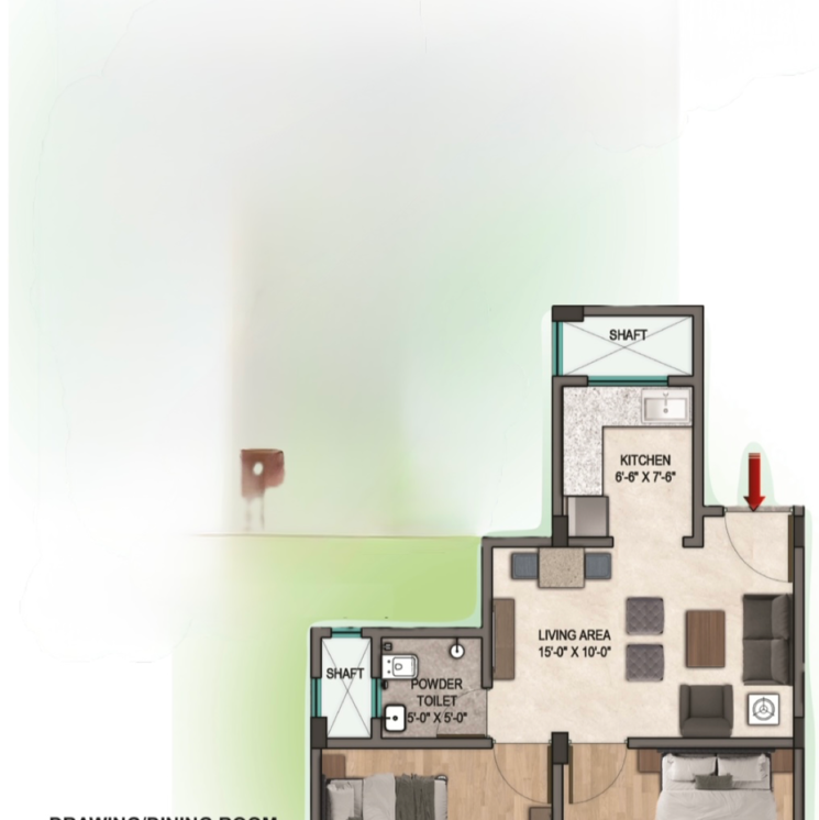 Other, sector 81 2 Bedroom 900 Sq.Ft. Builder Floor In Sector 81 Noida 9742715