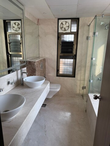 Bathroom in 3.5 BHK Apartment at Raheja Vistas Premiere, Mohammadwadi – for Rent