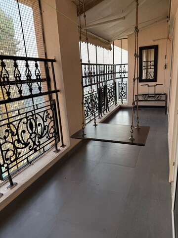 Balcony in 3.5 BHK Apartment at Raheja Vistas Premiere, Mohammadwadi – for Rent