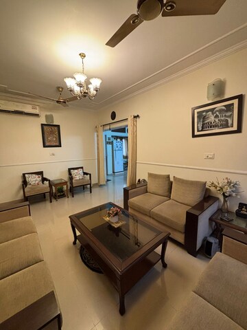 Living Room in 2 BHK Apartment at Vasant Kunj – for Rent