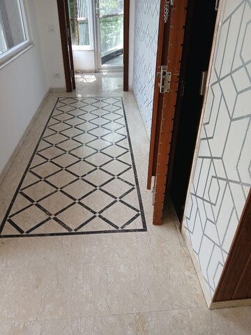 Staircase in 3 BHK Builder Floor at Greater Kailash I – for Rent