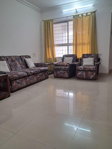 Living Room in 2.5 BHK Apartment at Kumar Sansar, Kondhwa – for Rent