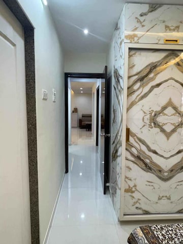 Building Lobby in 3 BHK Apartment at Luxora Crystal Antara, Manpada – for Rent