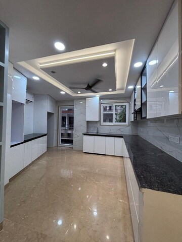 Kitchen in 3 BHK Builder Floor at Hauz Khas – for Sale