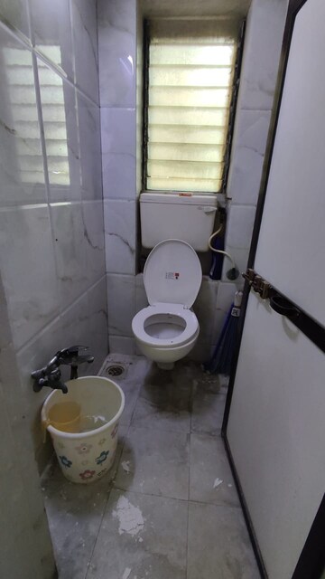 Bathroom in 1 BHK Apartment at La Chapelle Apartment, Malad West – for Rent