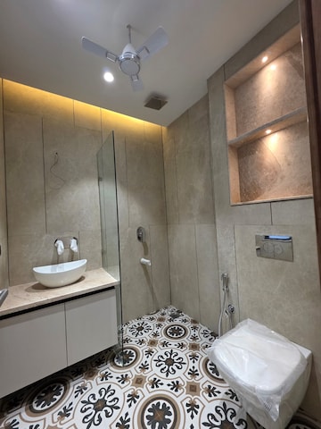 Bathroom in 4 BHK Builder Floor at Sector 46 – for Sale