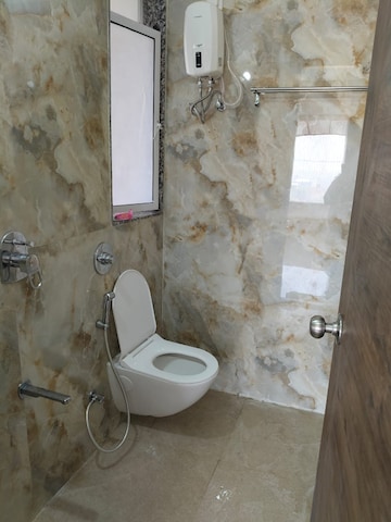 Bathroom in 1 BHK Apartment at Parth Lakefront, Dighe – for Rent