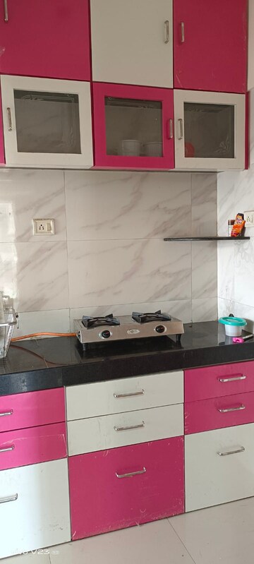 Kitchen in 1 BHK Apartment at Pride Chamunda Avenue, Ghansoli – for Sale