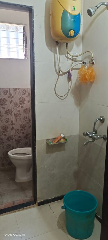 Bathroom in 1 BHK Apartment at Pride Chamunda Avenue, Ghansoli – for Sale