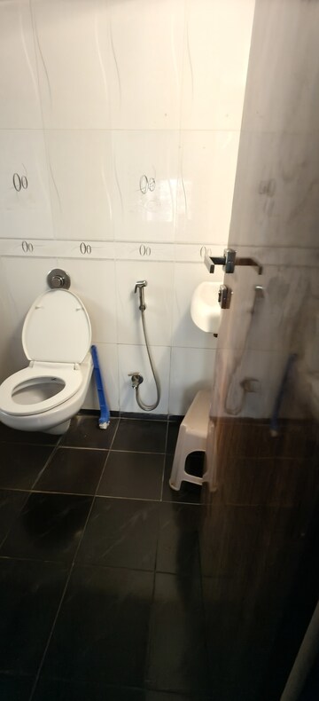 Bathroom in 2 BHK Apartment at Indradarshan II, Oshiwara – for Rent