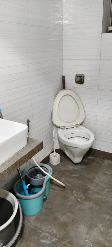 Bathroom in 2 BHK Apartment at Indradarshan II, Oshiwara – for Rent