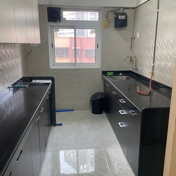 Kitchen in 1 BHK Apartment at Samarth Srishti, Bhandup Industrial Area – for Sale