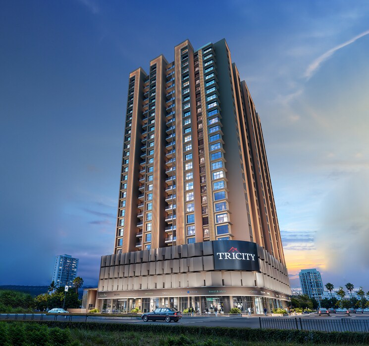 Cover Image, tricity-water-front 2 Bedroom 625 Sq.Ft. Apartment In Roadpali Navi Mumbai 9743146