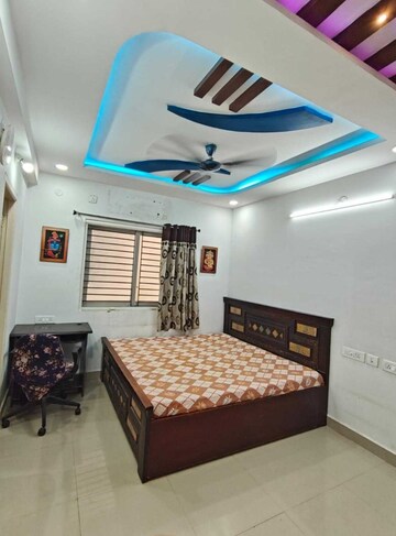 Bedroom in 2 BHK Apartment at Jains Carlton Creek, Manikonda – for Rent