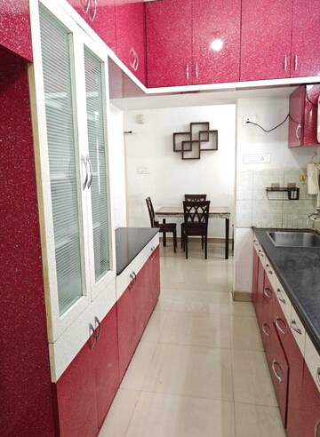 Kitchen in 2 BHK Apartment at Jains Carlton Creek, Manikonda – for Rent