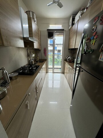 Building Lobby in 2 BHK Apartment at Akshar Alvario, Seawoods – for Rent