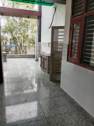 Balcony in 2 BHK Builder Floor at Ansals Sushant City – for Rent