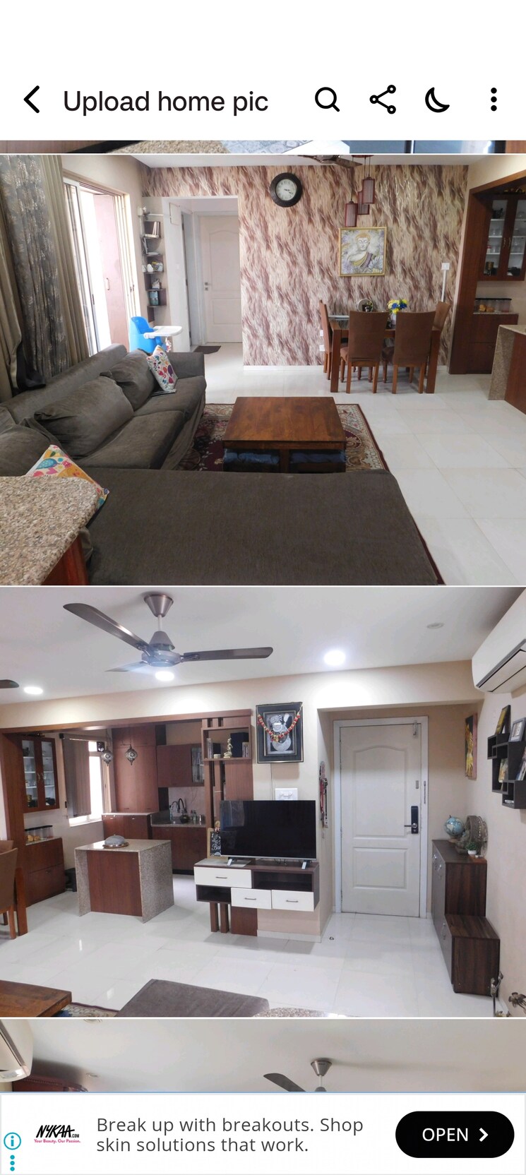 Master Bedroom, wakad 3 Bedroom 1100 Sq.Ft. Penthouse In Wakad Pune 9743231