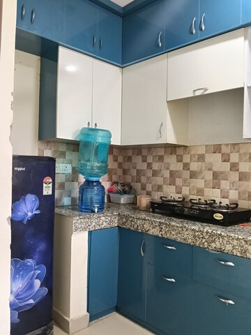 Kitchen in 2 BHK Apartment at JKG Palm Resort, Raj Nagar Extension – for Rent