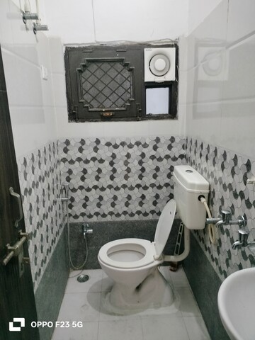Bathroom in 1 RK Builder Floor at Gomti Nagar – for Rent