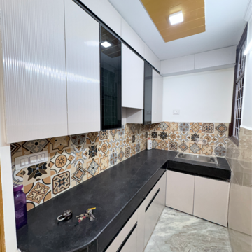 Kitchen in 2 BHK Builder Floor at Khirki Extension – for Sale