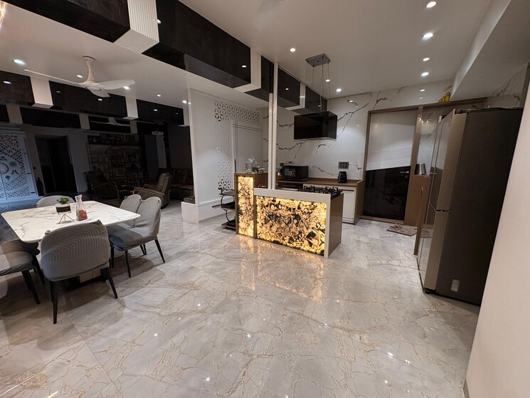 Living Room, goel-ganga-bhagyoday-towers 4 Bedroom 2800 Sq.Ft. Apartment In Sinhagad Road Pune 9743298