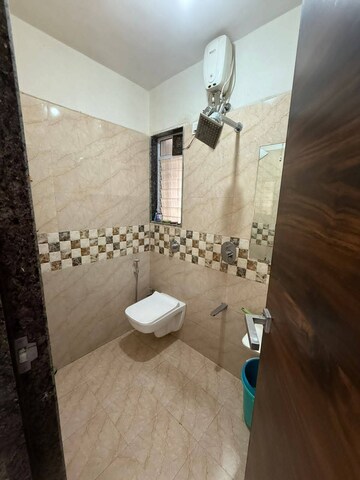 Bathroom in 1 BHK Apartment at Madhav Dham Malad East, Malad East – for Rent