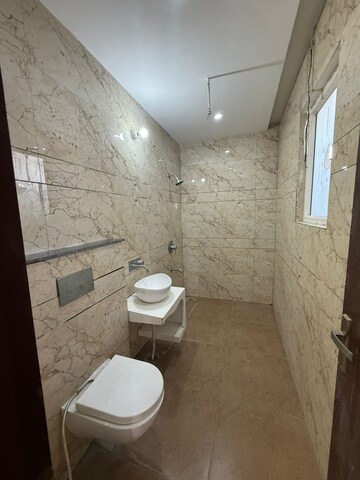 Bathroom in 3 BHK Apartment at Affinity Greens, International Airport Road – for Rent