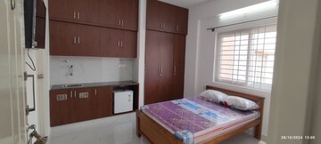Bedroom in 1 RK Apartment at Mahadevpura – for Rent