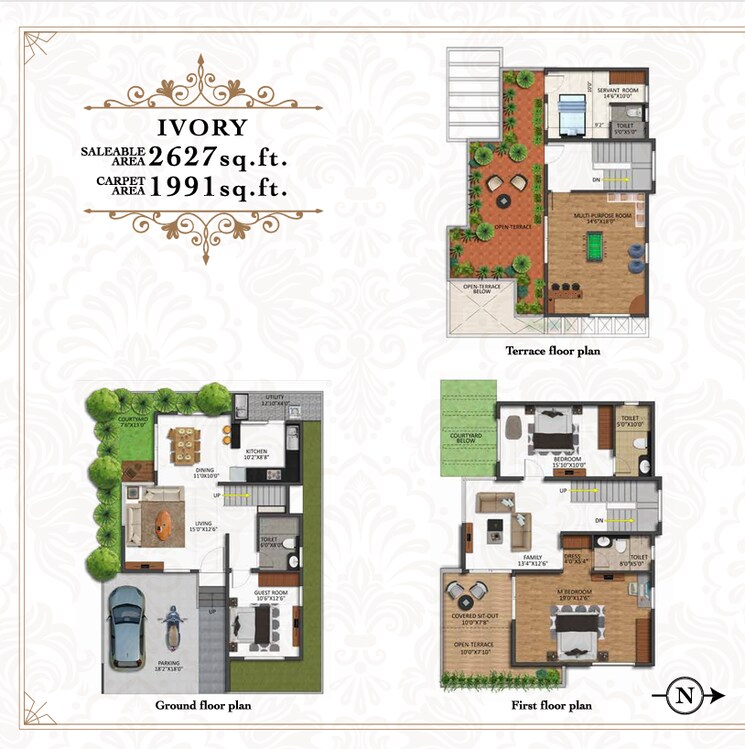 Master Plan, shriram-chirping-grove-2 3 Bedroom 2627 Sq.Ft. Apartment In Sarjapur Road Bangalore 9743516