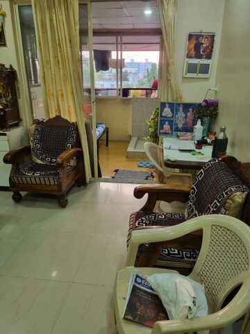 Living Room in 2 BHK Apartment at Om Sai Shiristi, Kharadi – for Rent