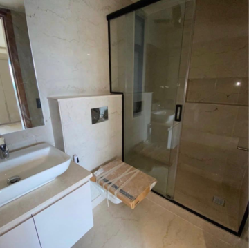 Bathroom in 3 BHK Builder Floor at Greater Kailash I – for Sale